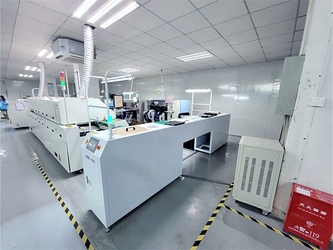Guangzhou Riss Electronic Technology Company Limited línea de producción del fabricante