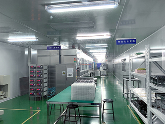 Guangzhou Riss Electronic Technology Company Limited línea de producción del fabricante