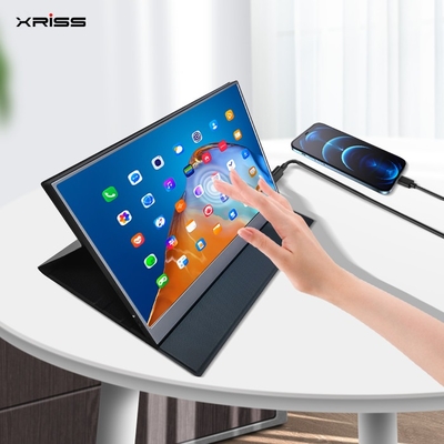 Venta al por mayor Monitor portátil de 15,6 pulgadas FHD 4K Touch no touch Monitor portátil de pantalla con puerto HDMI tipo-c