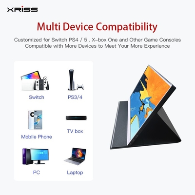 Venta al por mayor Monitor portátil de 15,6 pulgadas FHD 4K Touch no touch Monitor portátil de pantalla con puerto HDMI tipo-c