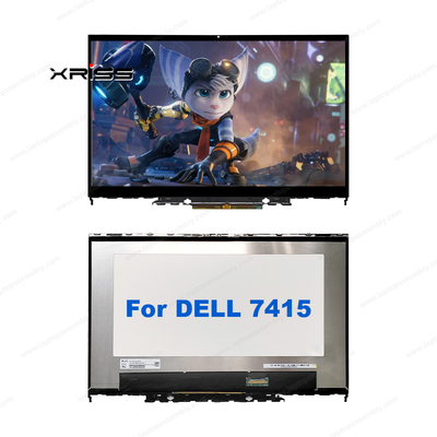 Ensamblaje de pantalla táctil de repuesto para portátil Dell Inspiron 7415 2-EN-1 P147G de 14,0 pulgadas